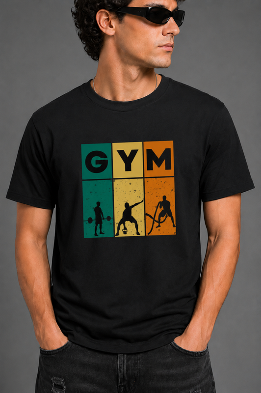 Gym Hustler : Gym Culture Normal Tee - View 1
