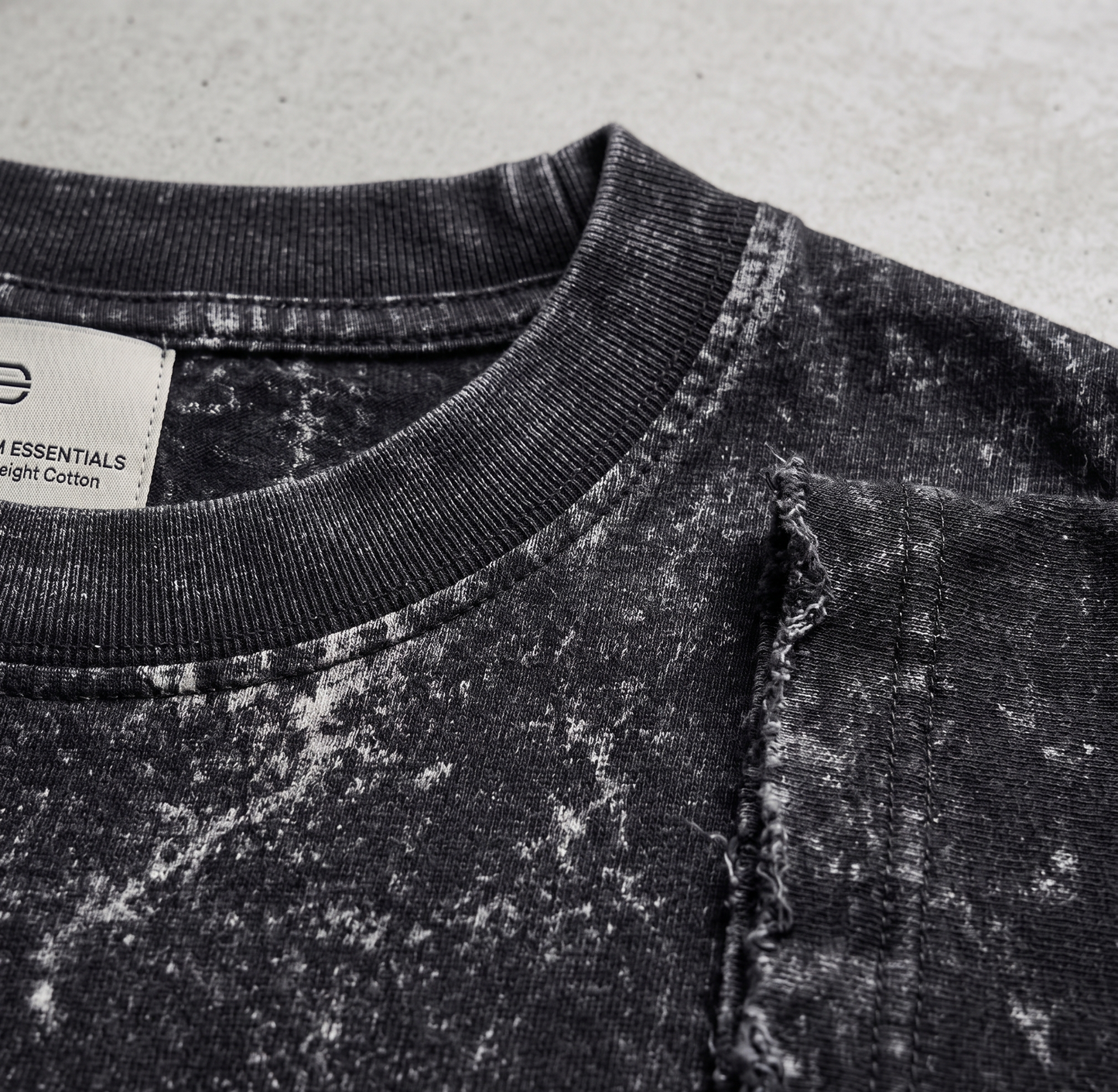 Divine : Mahadev Terrance Acid Wash Tee