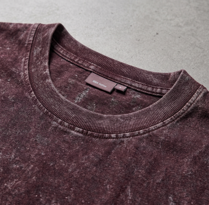 Divine : Mahadev Terrance Acid Wash Tee